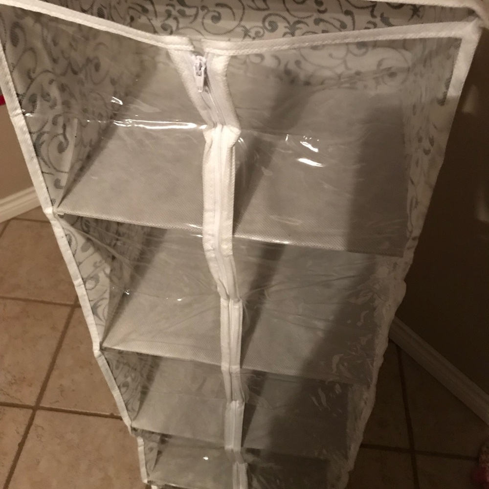 2 piece hanging organizer